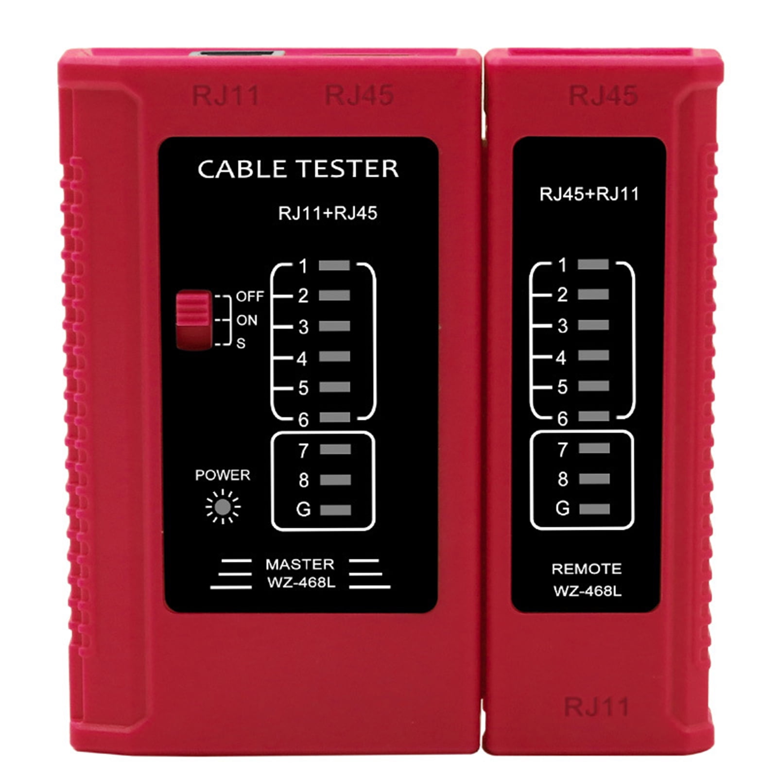 Cable LAN Tester， RJ45 RJ11 Network Cable LAN Tester Wire Telephone ...