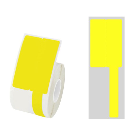 Cable Label for Management Waterproof Cord Label for Electronics Adhesive Tear Proof Wire Label for Printer Handwriting
