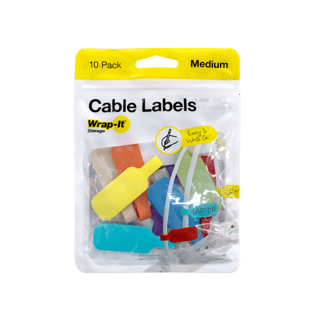 Cable Labels Medium (10Pack)