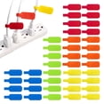 thumbnail image 1 of Wrap-It Storage Cable Labels (40 Pack) - Write-On Cord Labels and Wire Tags for Cable Management, Cords and Electronics - Medium Multi-Color, 1 of 9