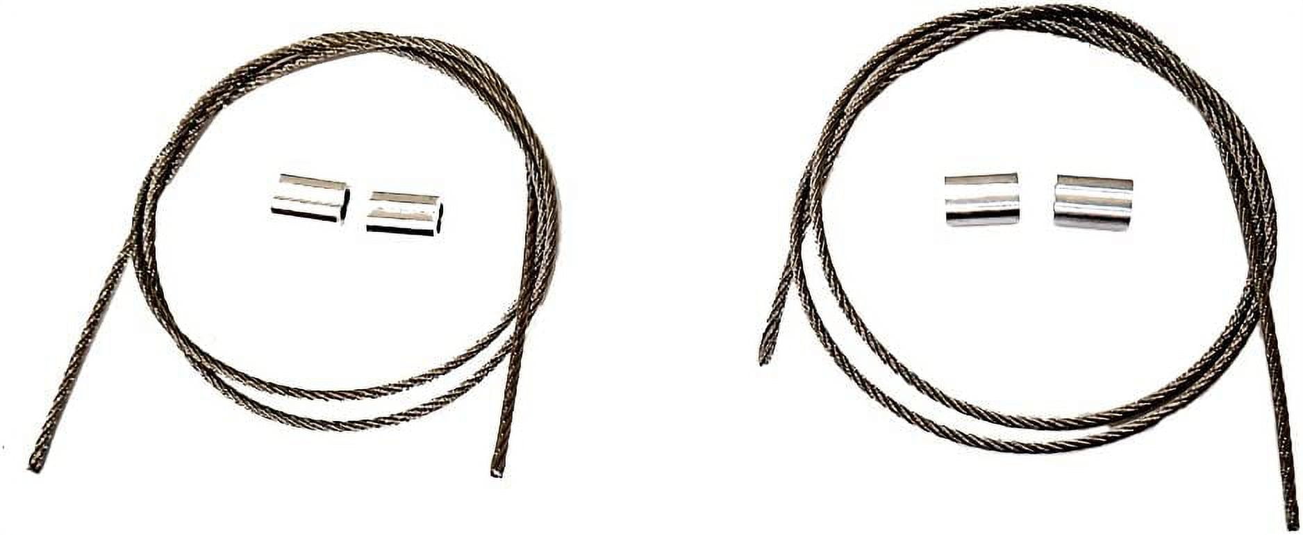 Cable Lanyard For Military Humvee Brush Guard Pins- 2 Pack - Walmart.com