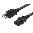 thumbnail image 1 of Cable Leader 10 ft 14 AWG Universal Power Cord IEC320 C13 to NEMA 5-15P, 1 of 6