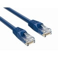 thumbnail image 1 of Cable Leader 100ft Cat6 UTP Ethernet Network Patch Cable Snagless 24AWG Bare Copper, Blue, 1 of 6