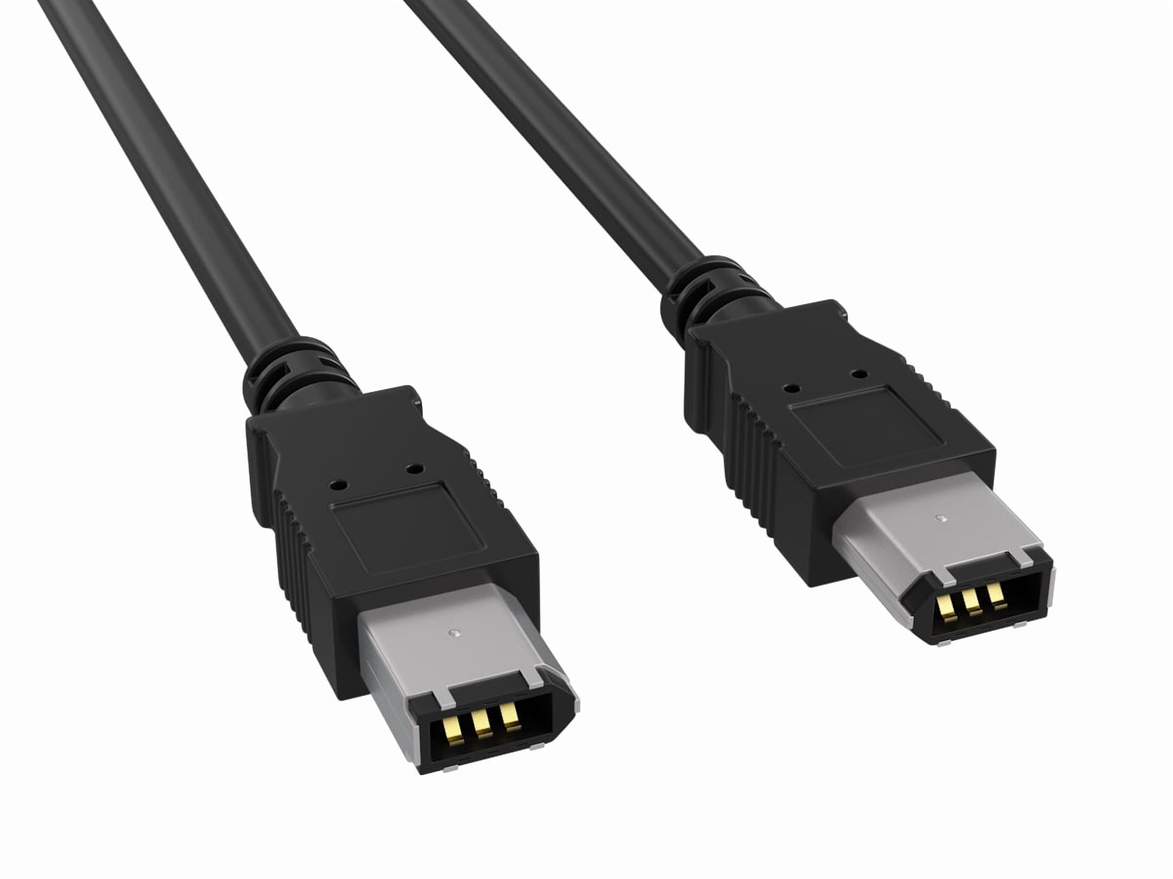Cable Leader 10ft FireWire 400 Cable IEEE-1394a 6-Pin Male to Male Data ...