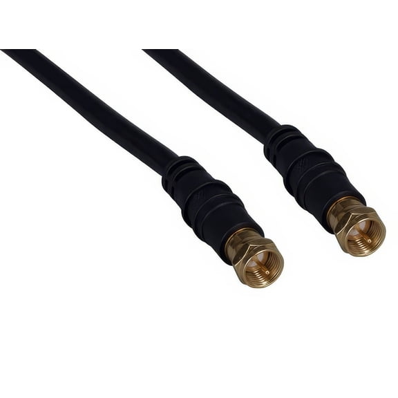 Cable Leader 12ft F-Type M/M RG-6 Coaxial Cable