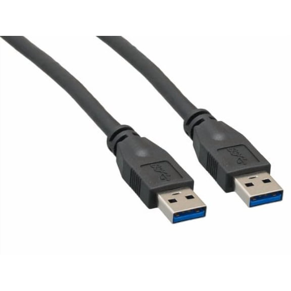 Cable Leader 15ft USB 3.0 USB to USB Cable, Type A Male to Male, Black