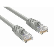 Cable Leader 25ft Cat6 UTP Ethernet Network Patch Cable Snagless 24AWG Bare Copper, Gray