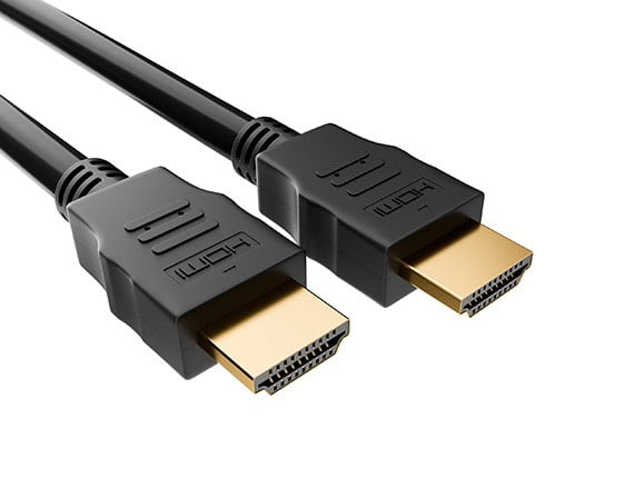 Cable Leader 25ft High Speed HDMI Cable with Ethernet, 4K Support, 28 AWG, Black
