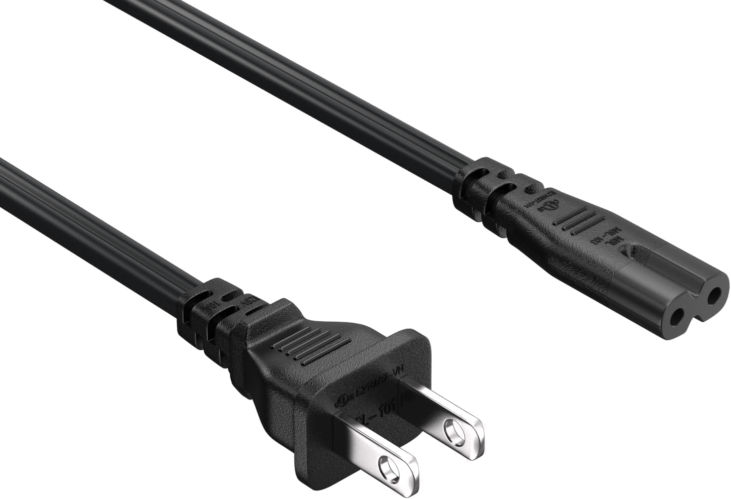 Cable Leader 3' Cord Power Cable, Midnight Black - Walmart.com