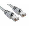 thumbnail image 1 of Cable Leader 3ft Cat6 Shielded Ethernet Network Patch Cable STP Snagless 24AWG Bare Copper, Gray, 1 of 6
