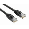 thumbnail image 1 of Cable Leader 3ft Cat6 UTP Ethernet Network Patch Cable Snagless 24AWG Bare Copper, Black, 1 of 6