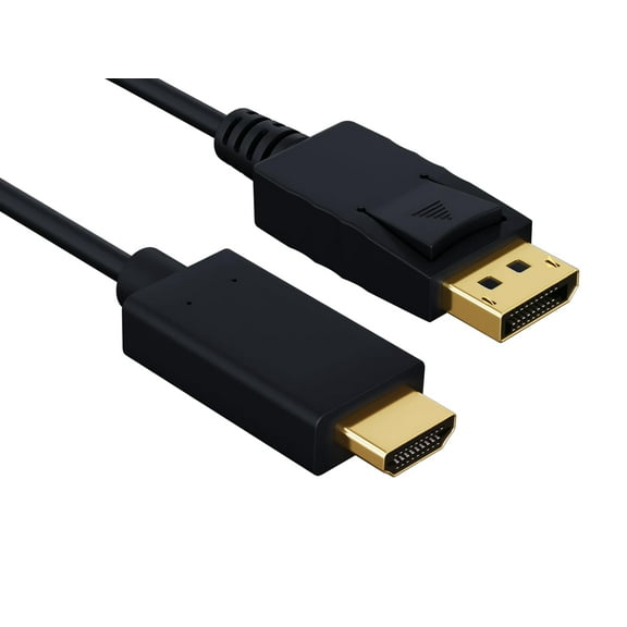 Cable Leader 3ft Gold Plated Premium DisplayPort to DVI Male to Male Cable