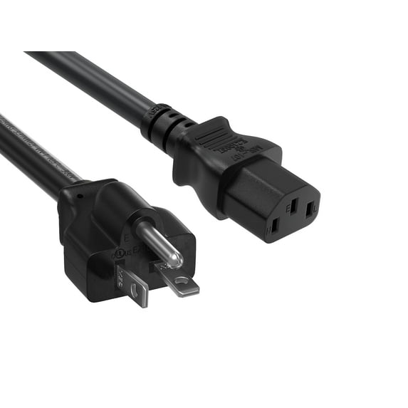 Cable Leader 3ft NEMA 6-20P to C13 Heavy Duty Power Cord 14 AWG, Black