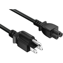 Cable Leader 6 ft 18 AWG 3-Prong Notebook AC Power Cord (IEC320 C5 to NEMA 5-15P)