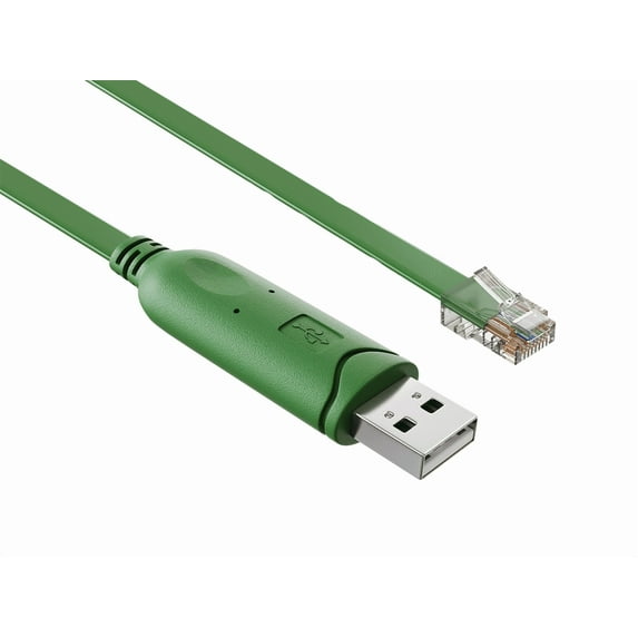Cable Leader 6FT USB Cisco console cable USB to RJ45 8P8C Flat Serial ...
