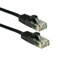 thumbnail image 1 of Cable Leader C6109-1005 5 ft. Cat6 550 MHz UTP Snagless Flat Patch Cable, Black, 1 of 1