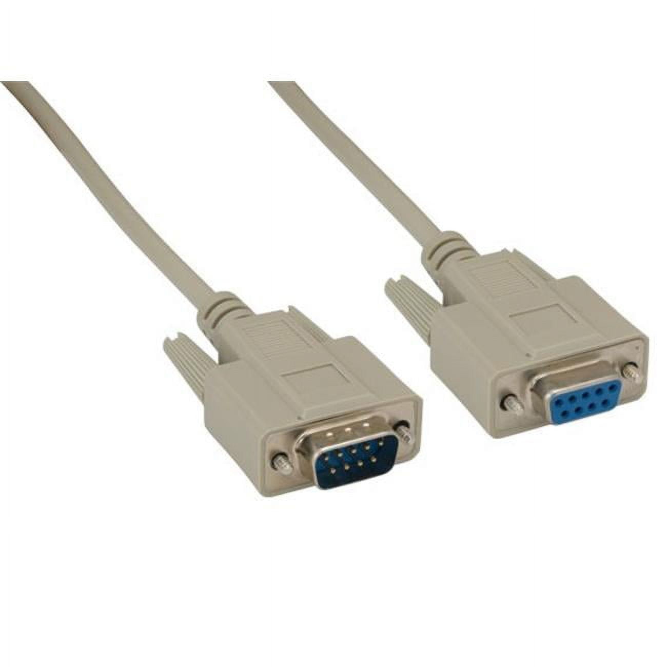Cable Leader DB10102HD 100 ft. DB9 Male to Female RS232 Serial