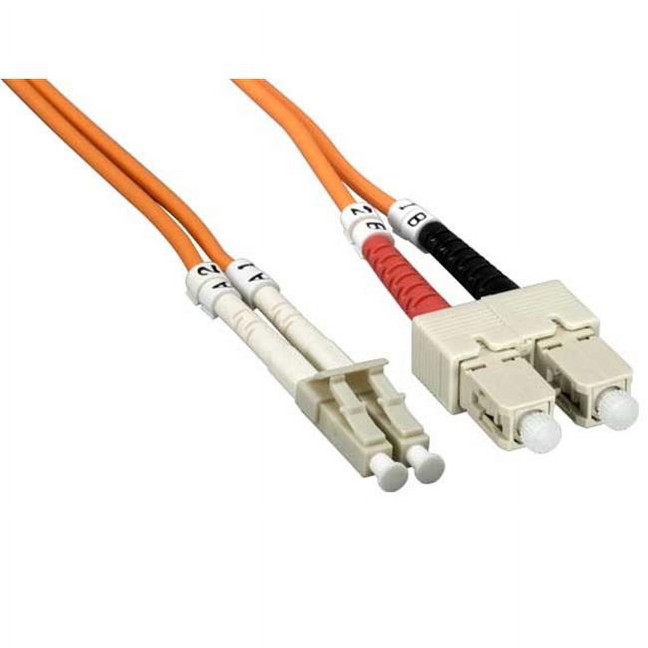 Cable Leader FB103-5210 10m LC-SC Duplex 62.5-125 Multimode Fiber Cable ...