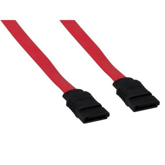 Cable Leader SA104-71HM 0.5m 7-Pin 180 deg Serial ATA Device Cable, Red