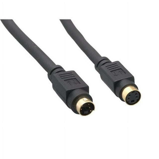Cable Leader SV101-G206 6 ft. S-Video Mini-DIN4 Male to Female Extension Cable