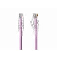 Pink Patch Kitten Cable Leader Slim Cat6 Ethernet Cable 15 ft - Pink | Cat 6 Slim RJ45 ...