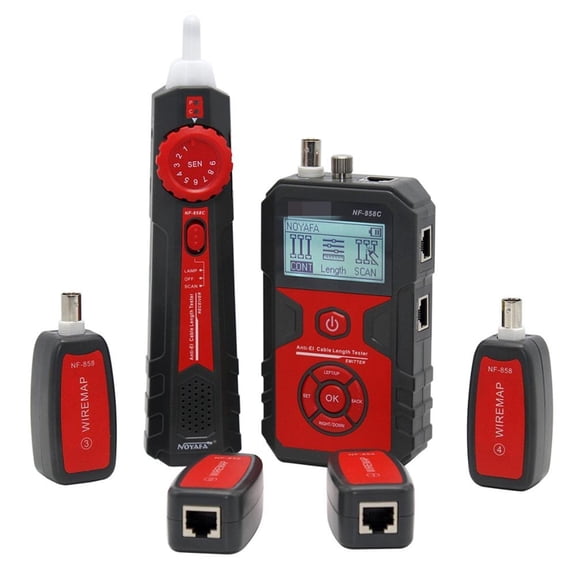 Cable Line Locator Portable Wire Tracker Cable Tester Finder Network Cable Testing BNC Measure Cable Length ,Fast Responses