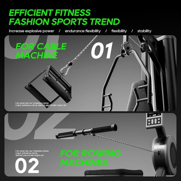 Cable Machine Attachment LAT Pulldown Attachments Cable Machine Accessories for Home Gym