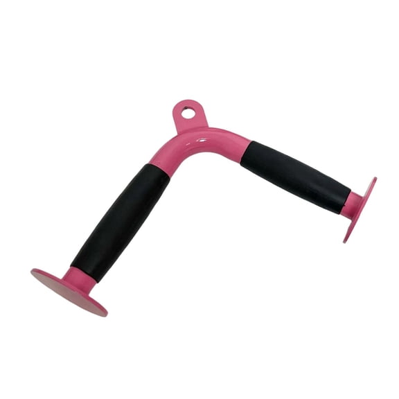 Cable Machine Attachment V Bar Handle Tricep Pull Down Steel Secure Grip for Home Gym Fitness