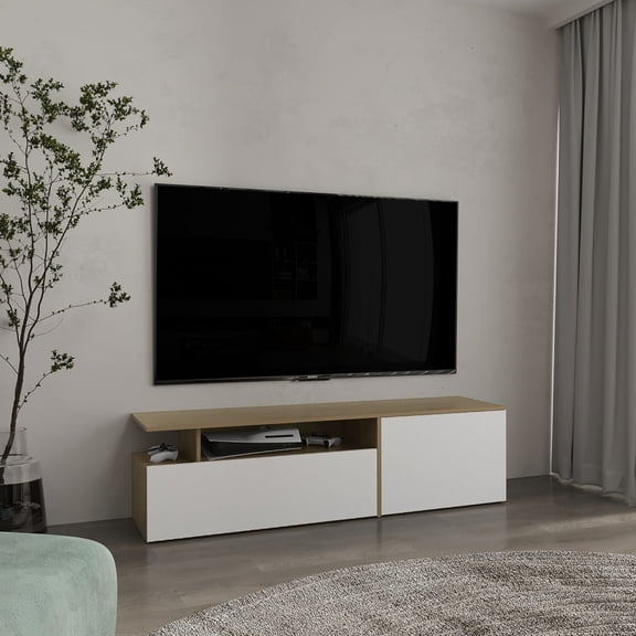 Cable Management, 2 Large Cabinets | Organize and Store in Living Room