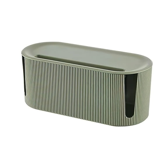 Cable Management Box,Cord Organizer Box for Desk Floor Cable Hide,Cable Box Organizer to Cover The Power Strip Cord Wires for Home Office,Cord Hider Box for Desk