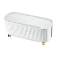 thumbnail image 1 of Cable Management Box, Hide & Conceal Electrical Cable Storage Box, Cord Holder for Home And Office, White, 1 of 7