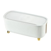 Cable Management Box, Hide & Conceal Electrical Cable Storage Box, Cord Holder for Home And Office, White