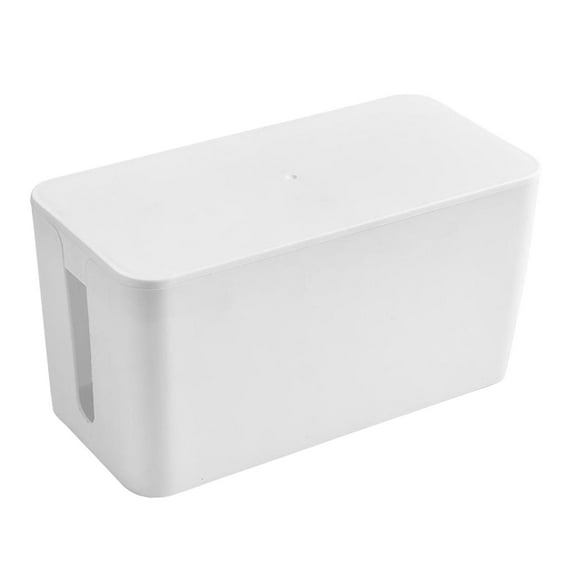 Cable Management Box, Hide and Hide Power Strips and Electrical Cords for s, White L