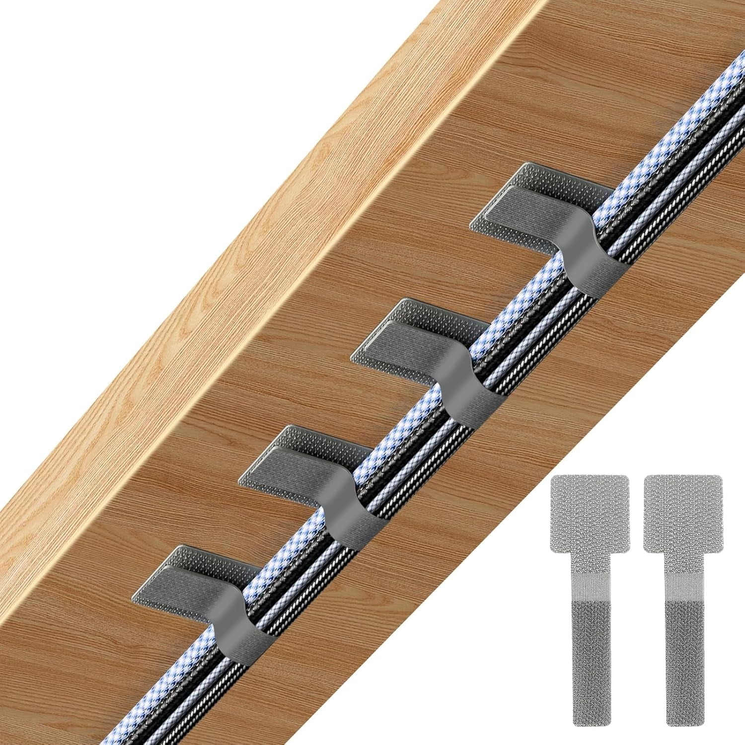 Cable Management Under Desk Cord Organizer, Cable Organizers for Cords ...