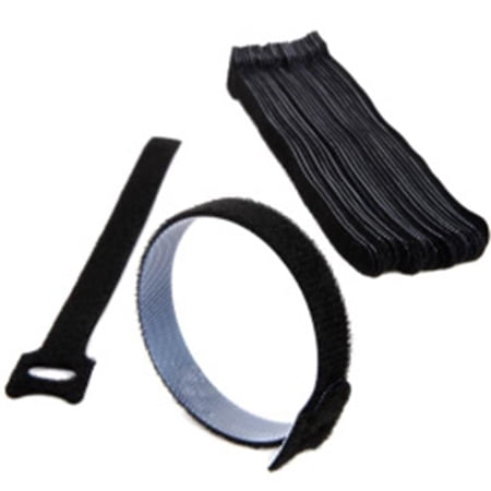 Cable Management Ties, Black - 30 Piece