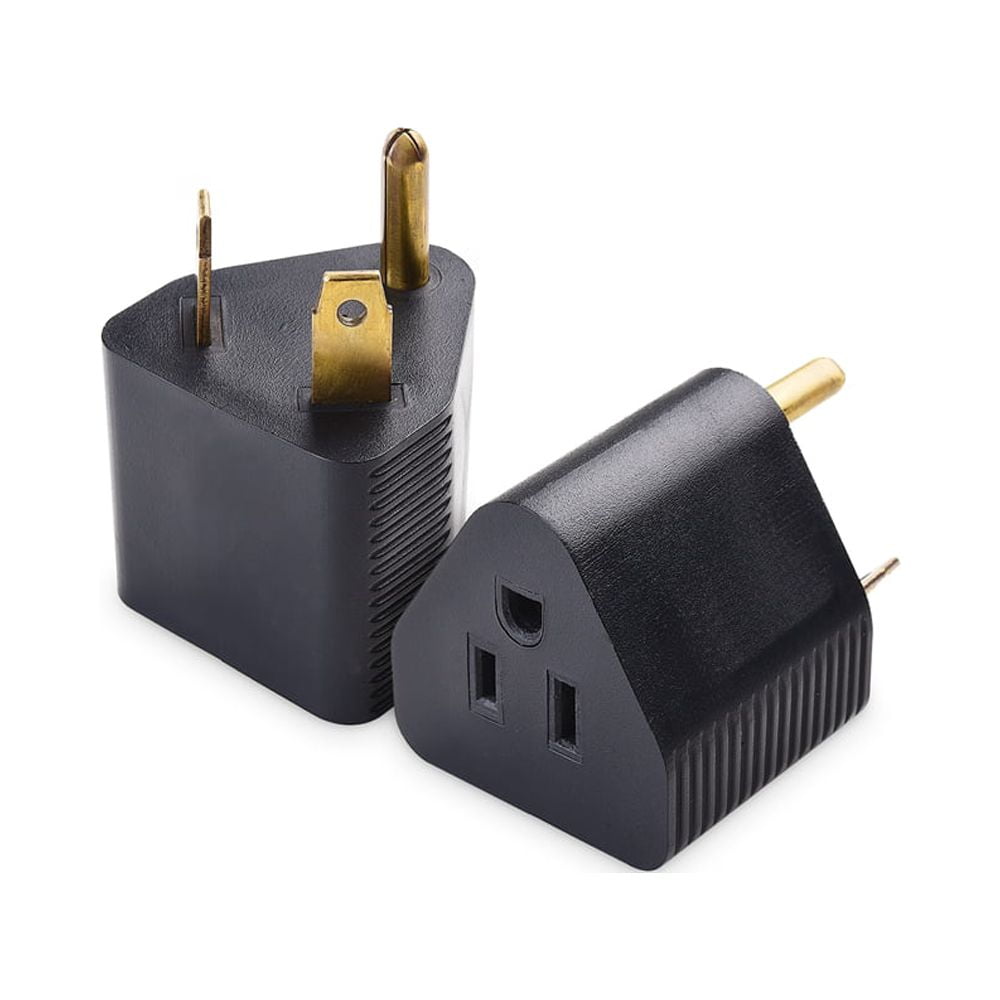 Cable Matters 2 Pack 3 Prong 30 Amp To 15 Amp Rv Adapter 30 Amp Rv