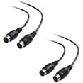 thumbnail image 1 of Cable Matters 2-Pack 5 Pin DIN MIDI Cable, 5 Pin MIDI Cable - 6 Feet, 1 of 5