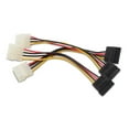 thumbnail image 1 of Cable Matters 3-Pack 4 Pin Molex to SATA Power Cable (SATA to Molex) - 6 Inches, 1 of 5