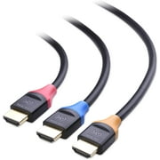 Cable Matters 3-Pack High Speed HDMI Cable 10 Feet - Supports HDR & 4K Resolution