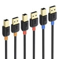 thumbnail image 1 of Cable Matters 3-Pack USB 2.0 A to B USB Printer Cable - 3 Feet - Available 3FT - 15FT in Length, 1 of 5