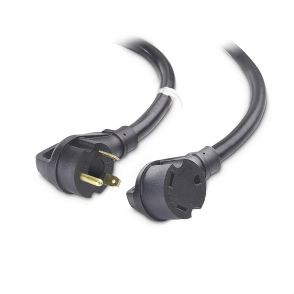 Cable Matters 3 Prong 30 AMP RV Extension Cord 25 ft (30 AMP RV Power Cord, 30 AMP Extension Cord) - 25 Feet (NEMA TT-30P to TT-30R)