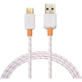 thumbnail image 1 of Cable Matters 5-Pack Braided USB C Cable with 3A Fast Charging in White 3.3 Feet for Samsung Galaxy S20, S20+, S20 Ultra, Note 10, Note 10+, LG G8, V50, Google Pixel 4, and More, 1 of 7