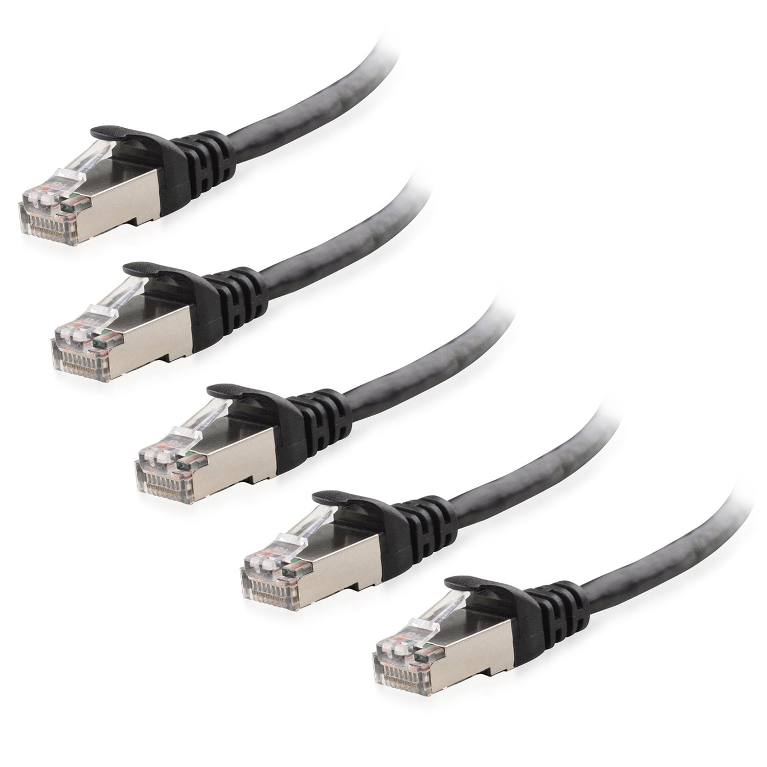 Cable Matters 10Gbps 5-Pack Snagless Short Shielded Cat 6A - View #5