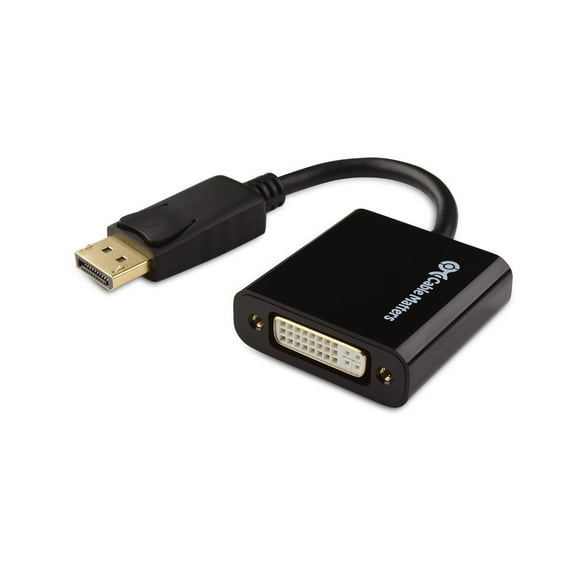Cable Matters Active DisplayPort to DVI Adapter (Active DP to DVI Adapter) Supporting Eyefinity Technology & 4K Resolution