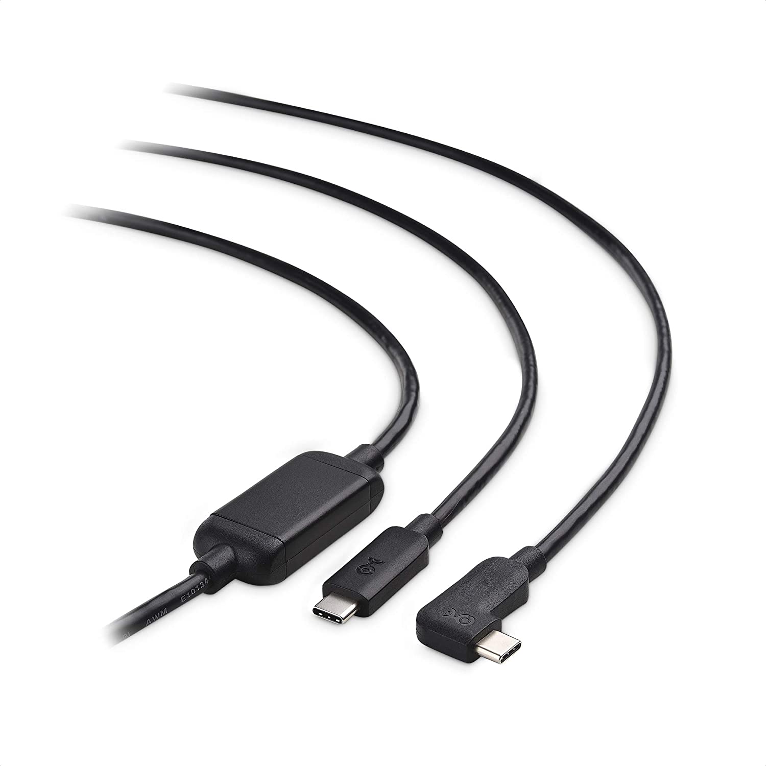 Cable Matters Active USB C Cable for Oculus Quest 2 VR Headset and Hard Drives in 5 Meters / 16.4 Feet - Not Compatible with Monitors or Docking Stations