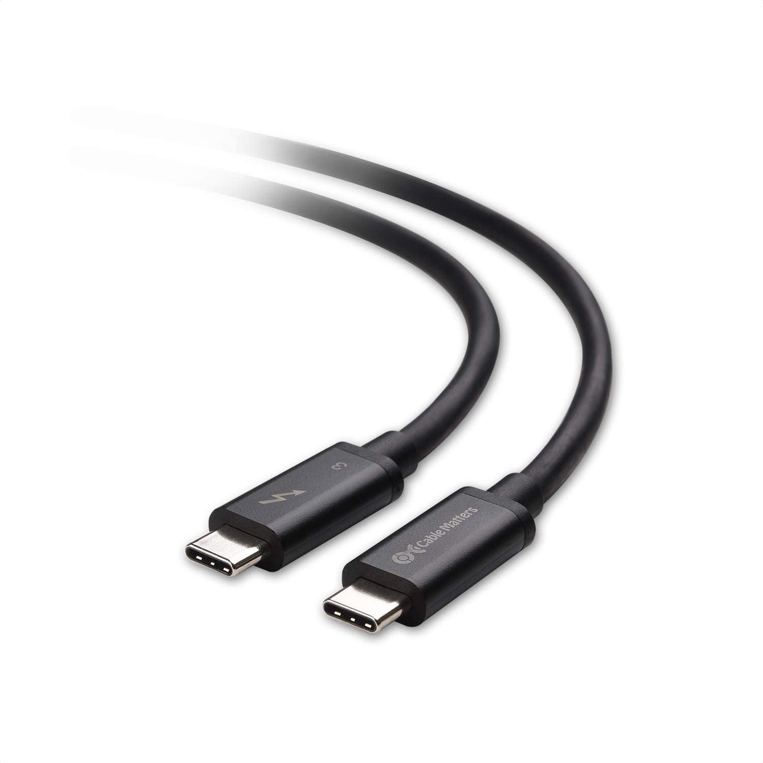 StarTech.com Thunderbolt 3 Cable - 2m, 20 Gbit/s, USB-C