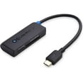 thumbnail image 1 of Cable Matters Dual Slot USB C Card Reader (USB C SD Card Reader) in Black for Micro SD, SDHC, SDXC Memory Cards - Thunderbolt 3 Port Compatible, 1 of 6