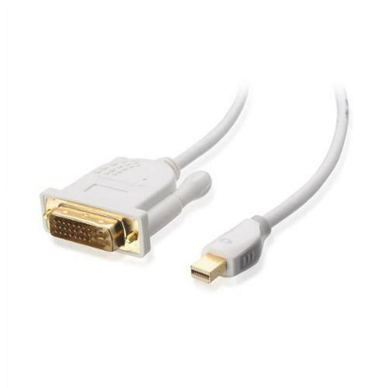 Mini DisplayPort to DVI Cable, Benfei Mini DisplayPort to DVI 10 Feet Cable  (Thunderbolt 2 Compatible) with MacBook Air/Pro, Surface Pro/Dock