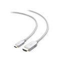 thumbnail image 1 of Cable Matters Pro Series USB-C to HDTV Cable in 6 Feet, Frosty Silver, 1 of 5