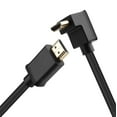 thumbnail image 1 of Cable Matters Right Angle HDMI Cable (90 Degree HDMI Right Angle Cable) 6 Feet - HDR and 4K Resolution Ready, 1 of 6